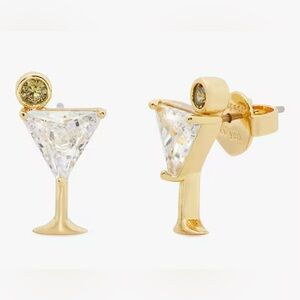 🍸🍸KATE SPADE Shaken or Stirred Earrings NEW